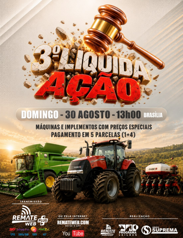 3° Leilão Liquida Ação
