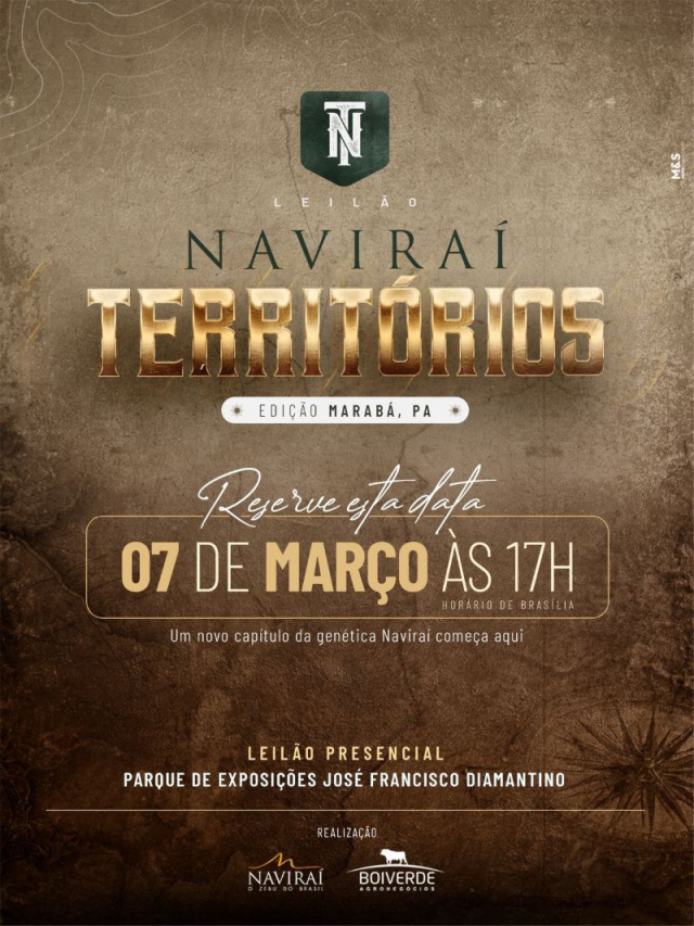 Leilão Naviraí Territórios - Edição Marabá
