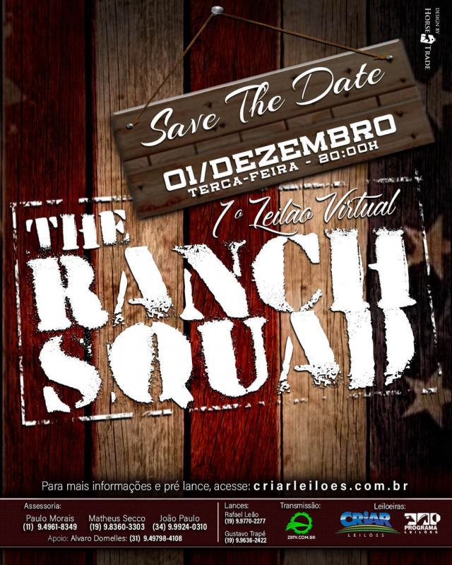 1° Leilão Virtual The Ranch Squad