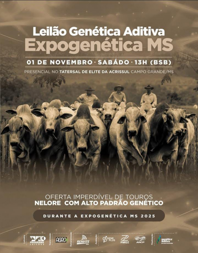 Leilão Genética Aditiva Expogenética MS