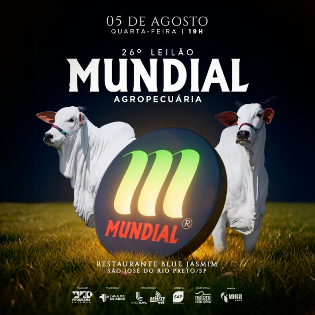 26º Leilão Mundial Agropecuária