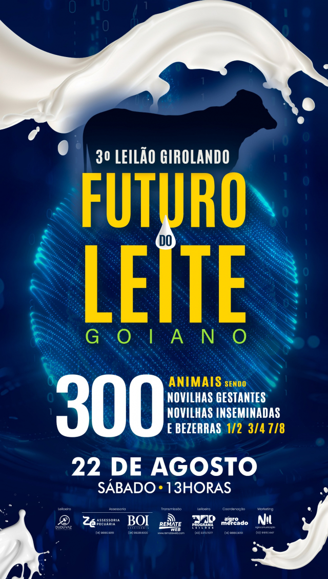 3° Leilão Girolando Futuro do Leite Goiano