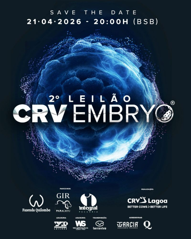 2º Leilão Virtual CRV Embryo