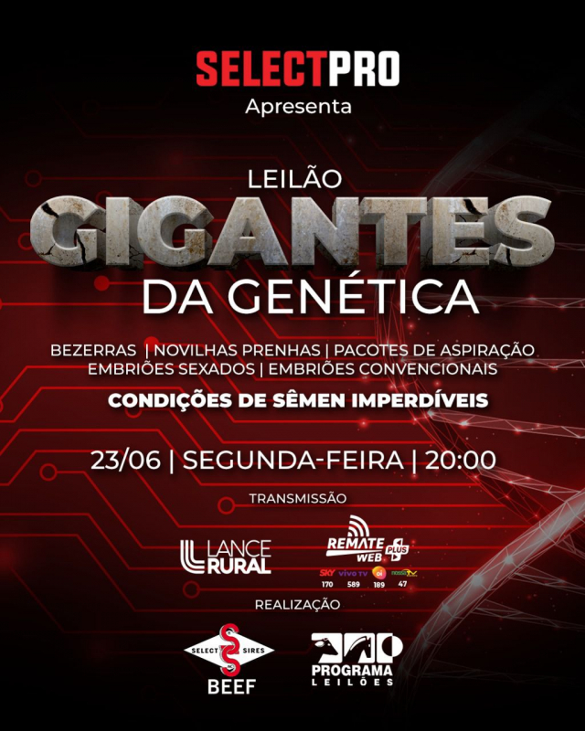 Leilão Gigantes da Genética